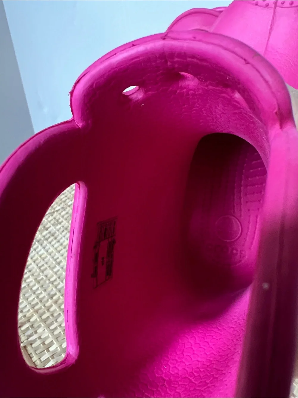 Crocs Kids Handle it Rain Boots Hot bright Pink Unisex Girls C12